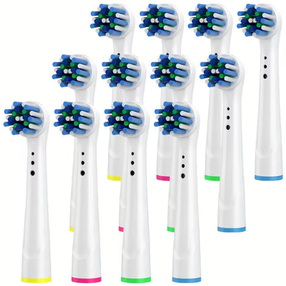 4/12/16Pcs Replacement Toothbrush Heads Compatible with Oral-B Braun Professional Electric Toothbrush Heads Brush Heads