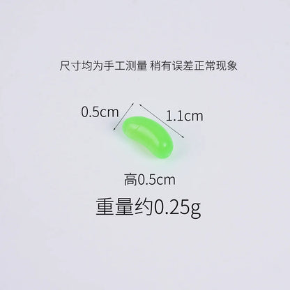 20pcs Mini Candy Fondant Fruit Candy Pop Artificial Candy Beans Miniature Food Play Handmade Simulation Home Decor Decorations