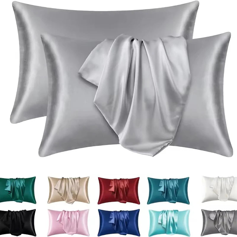 1pc Boost Beauty Sleep Silky Satin Pillowcases: Cooling, Hair and Skin-Friendly, Easy-Care