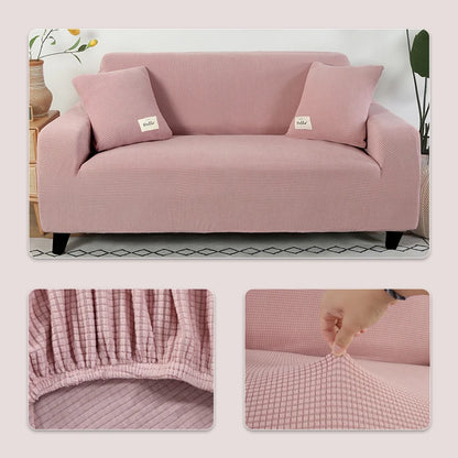 Elastic Jacquard Sofa Cover 1/2/3/4/5 Seater Couch Cover Sofa Covers Versatile Furniture Protection Slipcover For Living Room