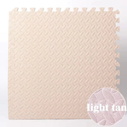 DHDH 30*30cm Foam Puzzles Carpet Play Mat Soft Non-slip Sports Fitness Mat Interlocking Sports Tile Carpet Home Decoration ﻿ ﻿