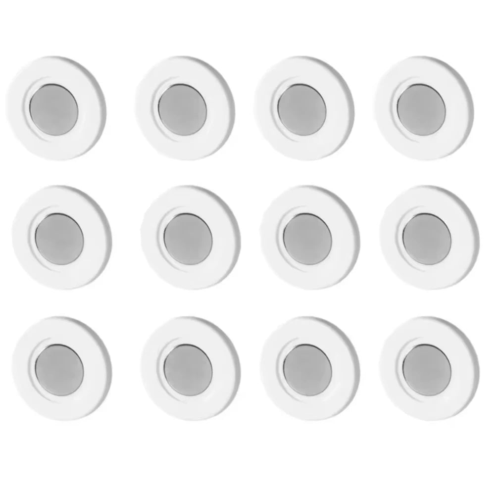 3-24pcs Magnetic Remote Control Holder Air Conditioning Remote Control Wall Storage Magnetic Hook Non Perforated Magnetic Buckle