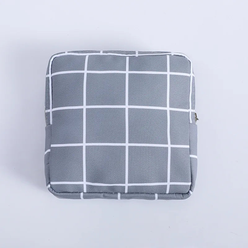 Portable Organizer Pouch for Sanitary Napkin Discreet Storage Monthly Essentials Travel Bag