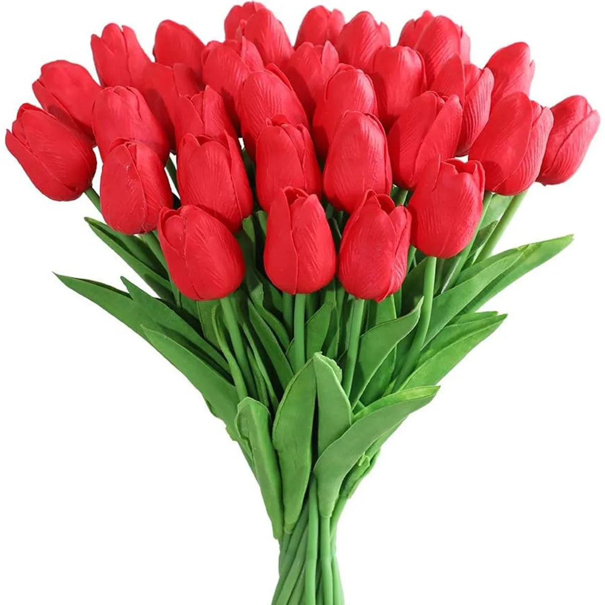 5/10PCS Artificial Flowers Real Touch Tulip Scrapbook Vase Home Room Decora Wedding Garden Arch Garland Brial Bouquet Diy Gifts