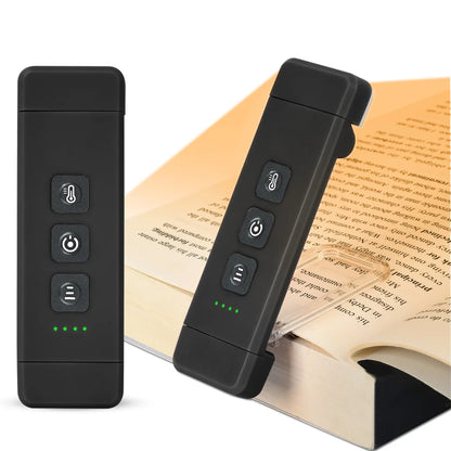 USB Rechargeable Book Reading Light Mini LED Clip on Book Light Flexible Book Lamp Bookmark Read Lamp Night Light for Bookworms