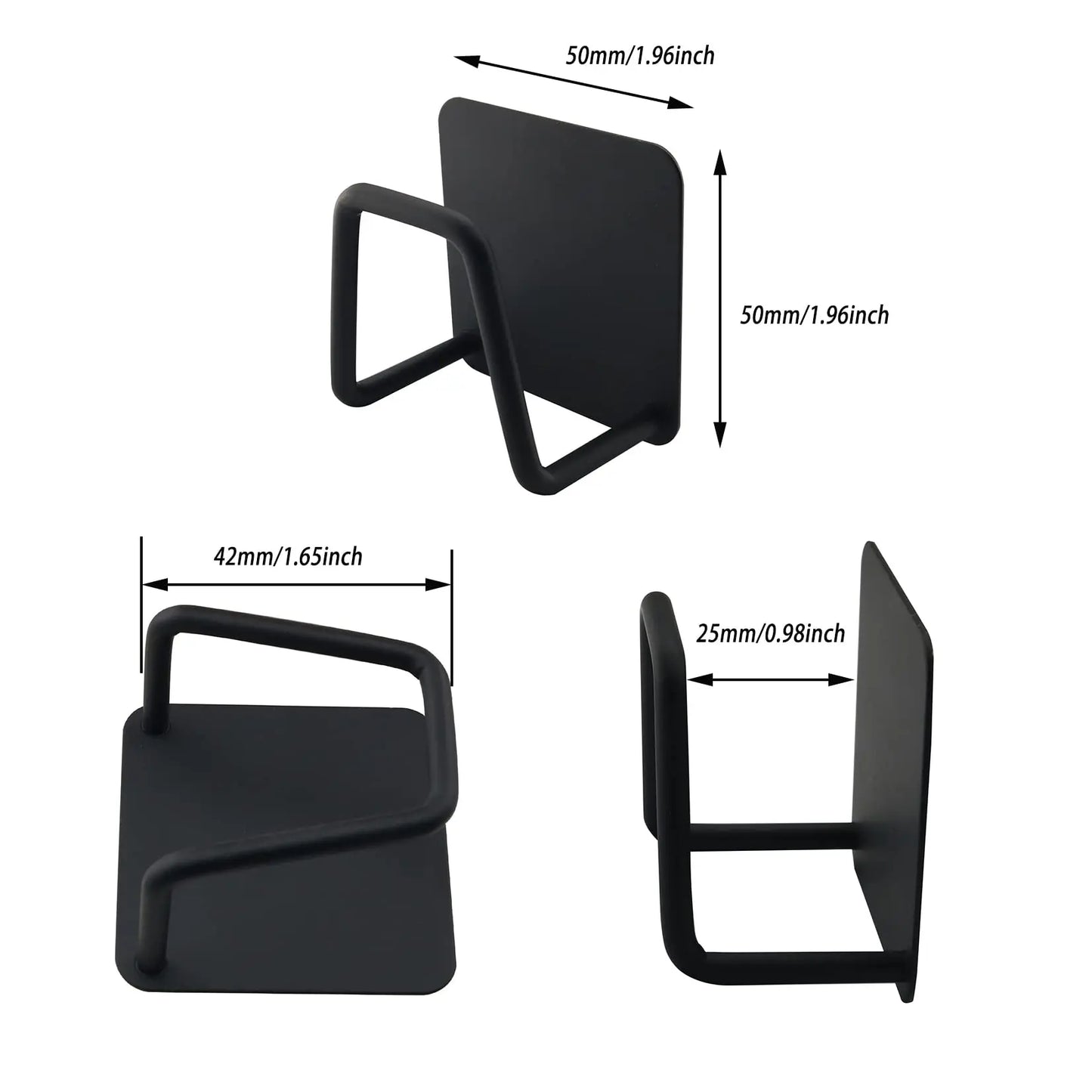 2PC Stainless Steel Sink Sponge Rack with Steel Wire Ball Kitchen Sponge Holder for Draining And Cleaning the Inner Wall