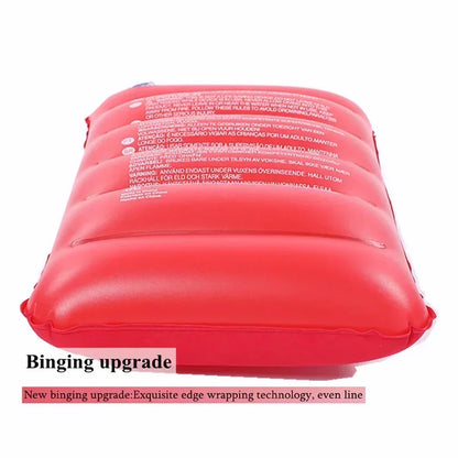 Air Cushion Pillows Outdoor Camping Folding Square lnflatable Pillows Travel Backrest Plane Head Rest  pillow camping