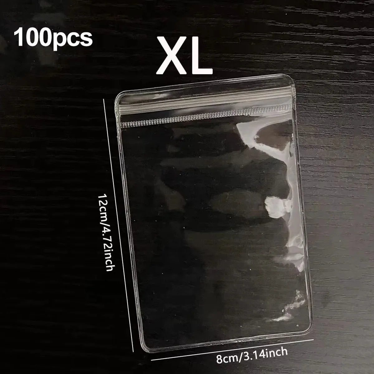 Clear Earring Bags Waterproof Bags Thickened Reusable Storage Pouch for Jewelry Rings Necklace Bracelet