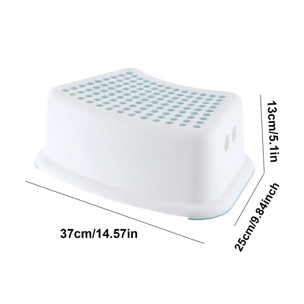 Toilet Squat Stool Non-slip Bathroom Potty Step Stool Ergonomic and Stable Squatting Stools Heavy Duty Potty Stool for Children