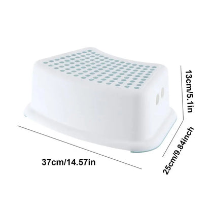 Toilet Squat Stool Non-slip Bathroom Potty Step Stool Ergonomic and Stable Squatting Stools Heavy Duty Potty Stool for Children