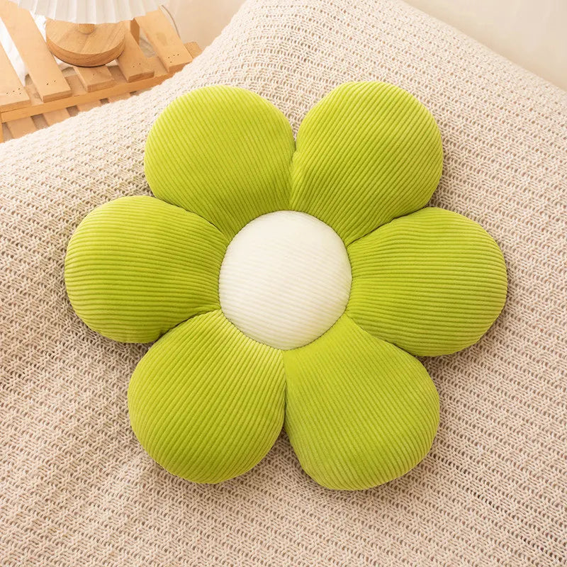 35CM Colorful Flowers Plush Pillow Plant Petal Cushion Stuffed Toys  Home Decoration Gifts
