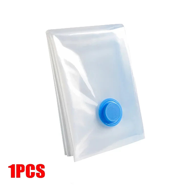 Vacuum Storage Bags For Clothes,Bedding,Space Saving Bags Storage Vacuum Seal Packet,Folding Compressed Organizer Bag