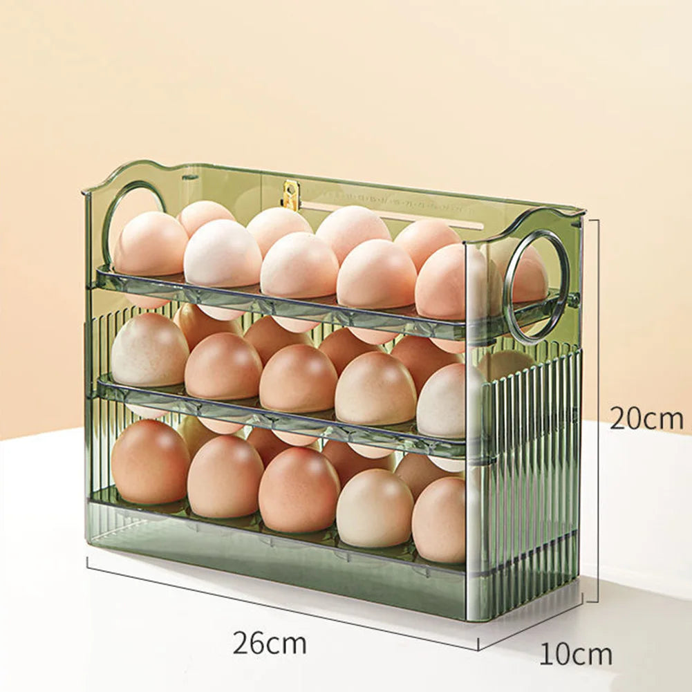 Egg Storage Box Storage Organizer Egg Storage Tray For Kitchen Kitchen Accessories
