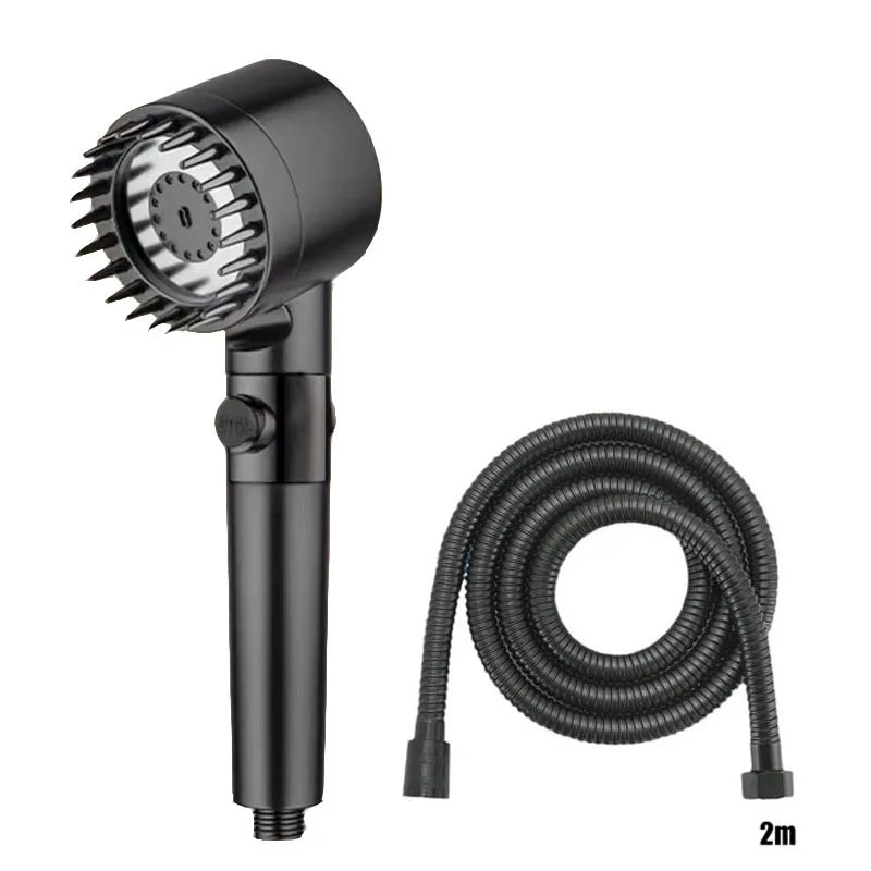 Three Speed Adjustment Bathroom Supplies Head Massage Portable Shower Filter Showers for Bathroom Accessories Showerhead Items