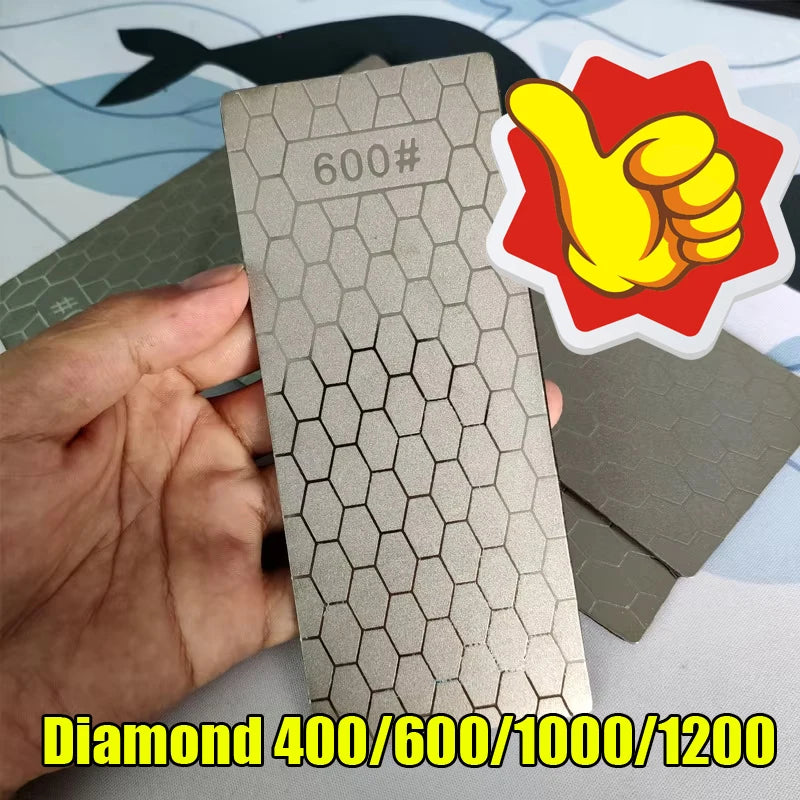150cm Diamond Knife Sharpener Professional Sharpening Stone Grit 120-3000# Woodwork grinder Tool With base