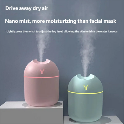 Mini Large Mist Volume USB Air Humidifier Household Small Desktop Intelligent Car New Aromatherapy Machine