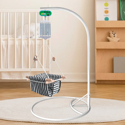 Electric Baby Swing Controller, Hanging Electric Cradle Control w/Adjustable Timer Swing Spring for Baby