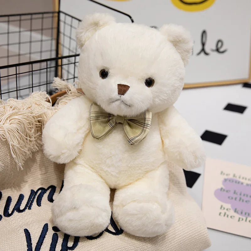 Cute Teddy Bears Stuffed Plush Toys Bear Animal Plushies Dolls Soft Bear Valentine's Day Gifts Kids Birthday Home Decor Party