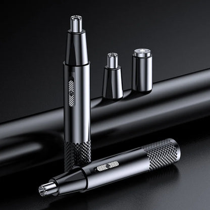 1pcProfessional Nose Hair Trimmer - Compact & Portable,USB Rechargeable Gentle on SkinWaterproof Blades for Easy Cleaning