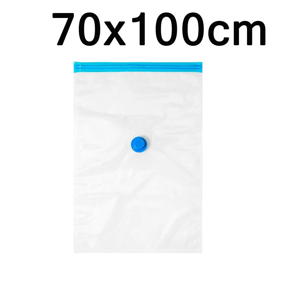 Vacuum Storage Bags 6 Size Space Saver Vacuum Sealed Bags for Clothes Compression Bag Blanket Storage Travel Essentials