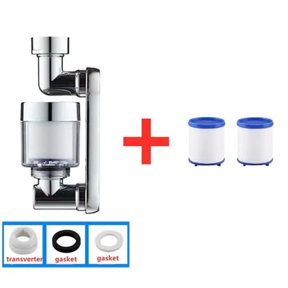 Universal 1080° Rotation Filter Nozzle Splash Proof Faucet Household Kitchen Tap Washbasin Faucets Bubbler Nozzle Robotic Arm