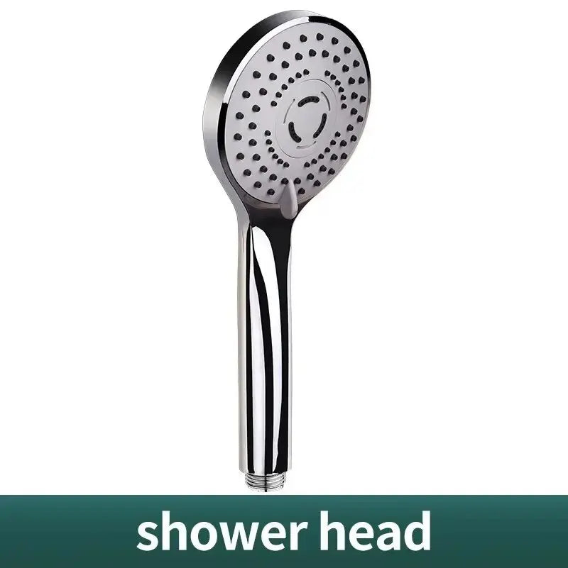 Bathroom Pressurized Hand Shower Package Accessories Shower Nozzle Large Water Output 5 Models Universal Adaptation Save Water