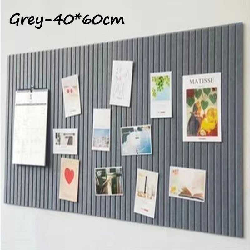 Felt Wall Sticker Kindergarten Work Display Board Simple Photo Wall School Office Classroom Background Wall Home Decor Nordic