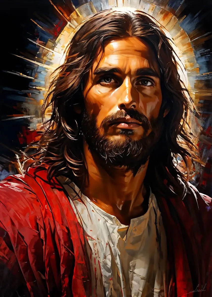 Retro Religion Jesus Walking On Water Lost Lamb Classic Posters Prints Canvas Painting Wall Art Picture Living Room Home Decor