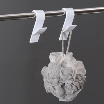 2-6pcs Multi-Purpose Radiator Towel Hangers Coat Clothes Scarf Rack Bath Hook - Metal over Door Or Wall Mounted