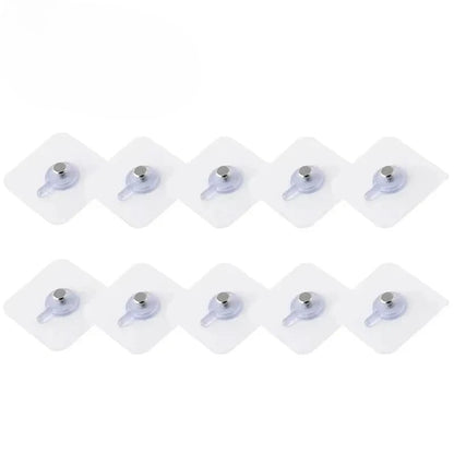 Strong Adhesive Hooks Picture Frame Poster No Drilling Hooks Waterproof Durable Kitchen Bathroom Accessories Screw Hooks