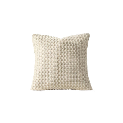 1pc Soft Boho style modern double-sided design pillows cover, Farmhouse Neutral Decorative Home Decor Striped Corduroy Square