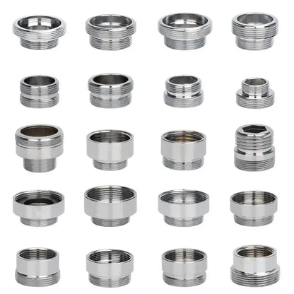 1Pcs Lots M22 to M20 M18 M28 Thread Stainless Steel Connectors Faucet Joints Kitchen Water Tap Adapter Water Purifier Accessory