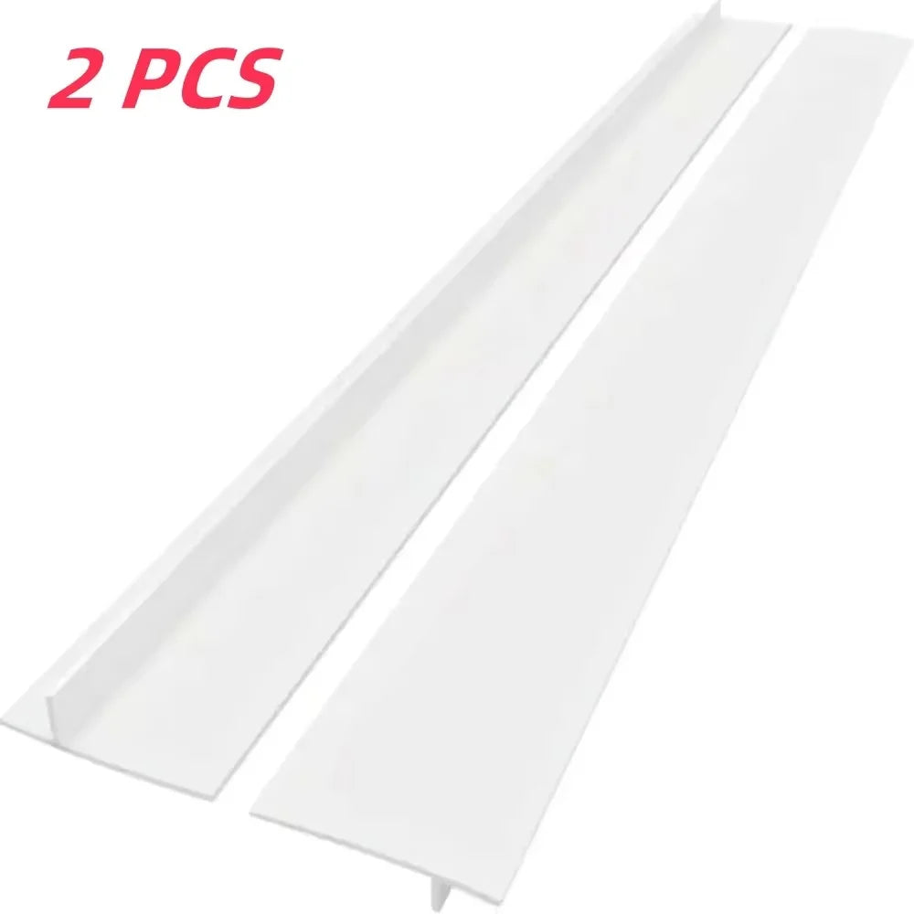 Silicone Gap Strip, Kitchen Gas Stove Sealing Strip, Kitchen Anti-Oil Anti-Stain Strip, Silicone Seal Insert Strip