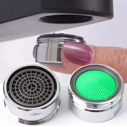 3PCS Brass Water Saving Faucet Tap Aerator M24 Thread Bathroom Faucet Bubbler Stainless Steel Replaceable Filter Mixed Nozzle