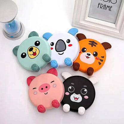Portable Cartoon Mobile Phone Tablet Holder Desktop Bracket Universal Foldable Lifting Bracket Creative Cute Bracket For Phones