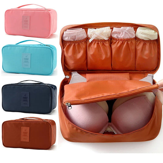Multifunctional Socks Storage Box Travel Bra Organizer Bag Portable Underwear Classification Pouch