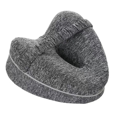 Orthopedic Sciatica Relief Memory Foam Leg Pillow - Hollow Heart Shape for Pregnancy Side Sleepers, Bed Sofa Comfort Support