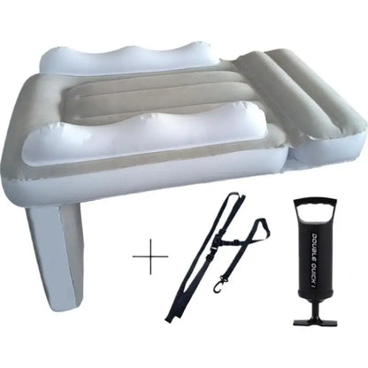 Portable Toddler Airplane Bed Baby Child Inflatable Mattress Air Bed Seat Extender Sleeping Mattress For Travel Car Road Trip