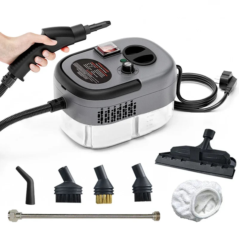 High And Temperature Handheld Steam Cleaners Air Conditioner Kitchen Hood Car Steam Clean Machine Floor and More Cleaning