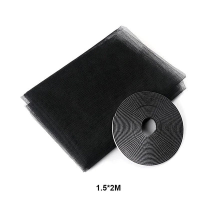 DIY Self-Adhesive Indoor Insect Fly Mosquito Window Screen Curtain Mosquito Netting Door Anti Mosquito Net Window Mesh Bug Net