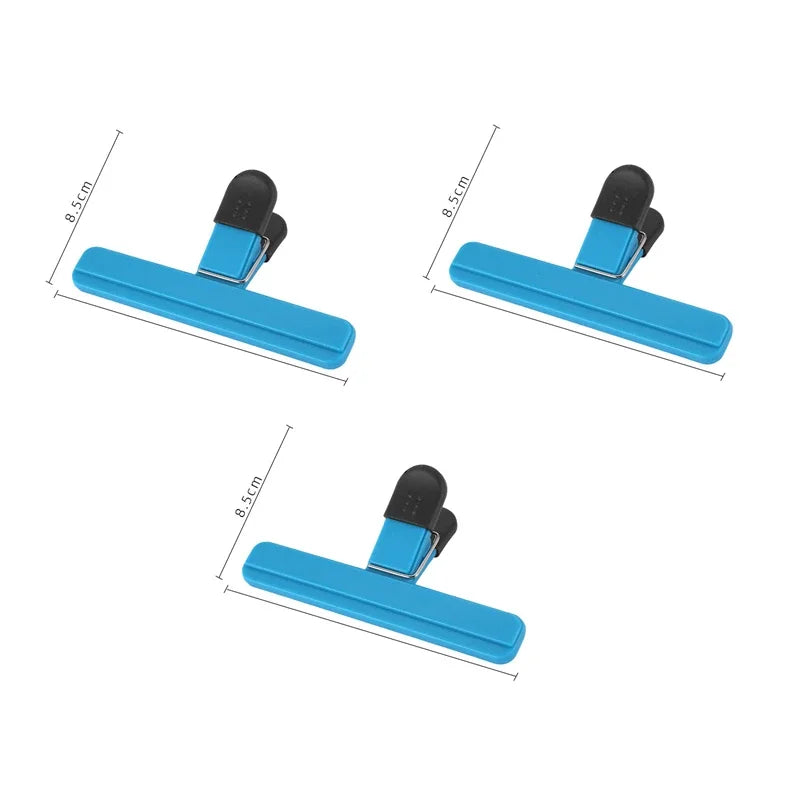 Portable Bag Clips Kitchen Storage Food Snack Seal Sealing Bag Clips Sealer Clamp Plastic Tool Kitchen Organization Accessories
