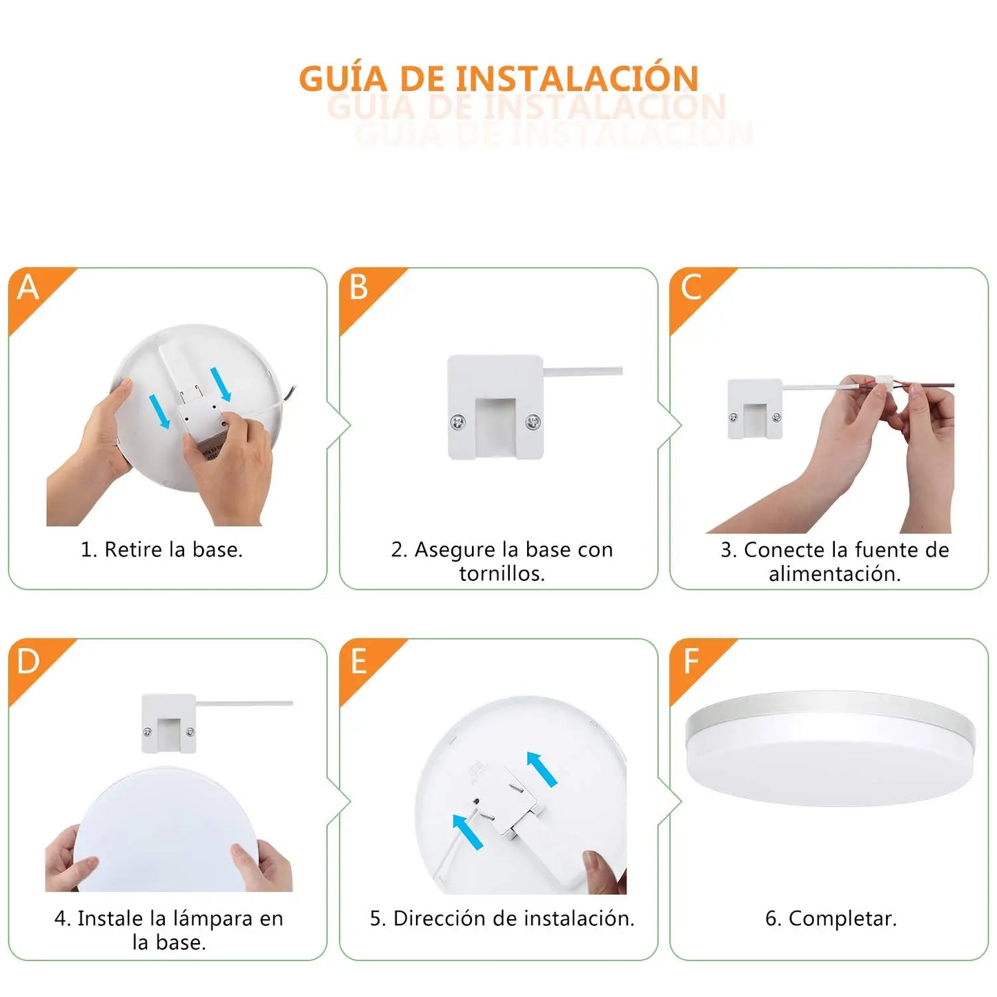 Ultra-thin Round LED Ceiling Lamp Waterproof Flush Mount Fixture 6500K Daylight Modern Home Lighting for Bedroom Kitchen Hallway