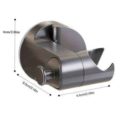 1Pc Universal Shower Head Holder Adjustable Strong Adhesive ABS Shower Brackets Suction Cup Wall Mount Waterproof Shower Base