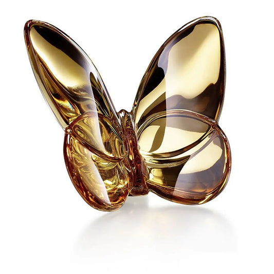 Multiple Color Crystal Butterfly Figurines Super Winkling Reflective Glass Butterfly Ornament Vivid Home Decor