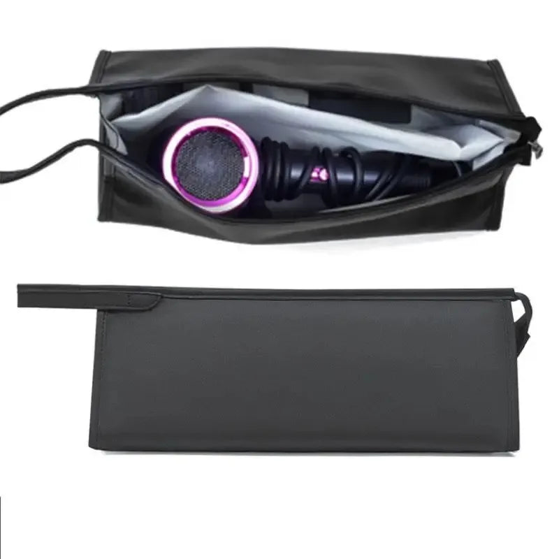 1pc Portable Hair Dryer Storage Bag, Hair Dryer Travel Portable Storage Bag, Hair Curler, Curler, Hair Rod Storage Bag