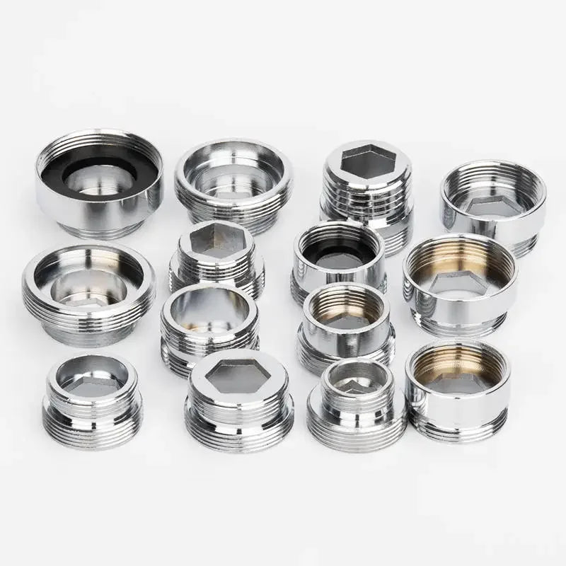 1Pcs Lots M22 to M20 M18 M28 Thread Stainless Steel Connectors Faucet Joints Kitchen Water Tap Adapter Water Purifier Accessory