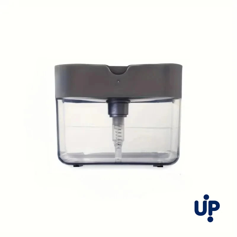 Dish Soap Dispenser for Kitchen,Liquid Soap Dispenser Kitchen Soap Dispenser with Sponge Holder,Sponge Caddy Soap Pump Dispenser