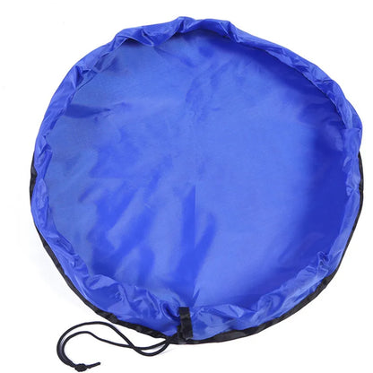 Multifunction Portable Kids Toys Quick Storage Organizer Bags Outdoor Toy Cushion