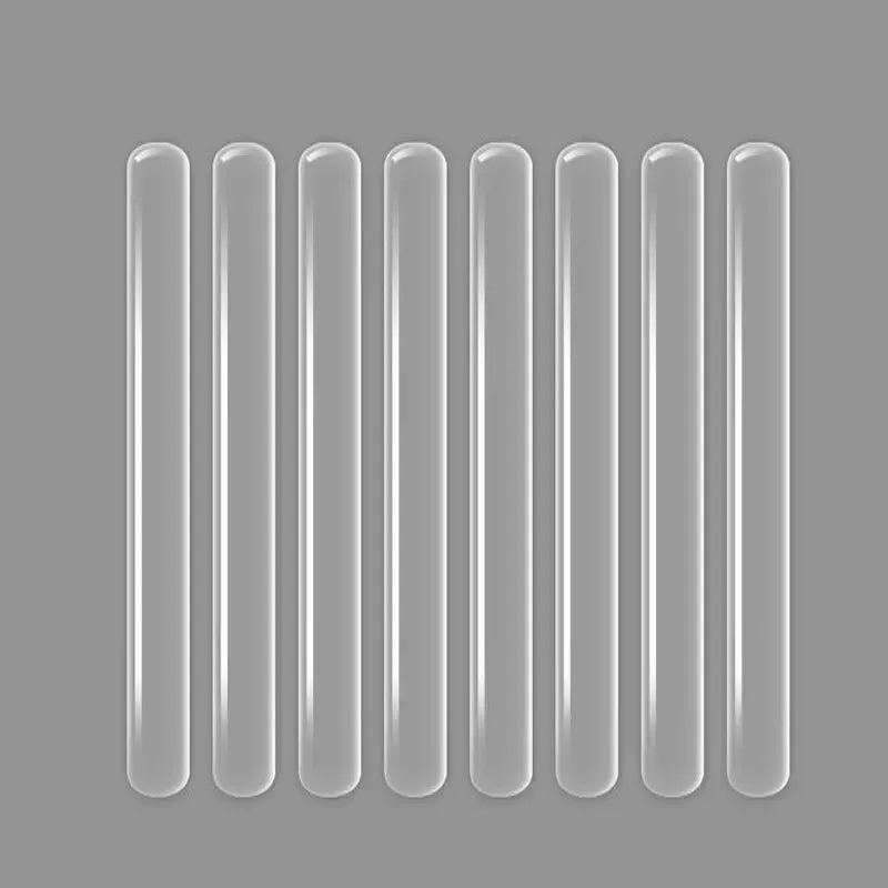 10PCS Transparent Door Impact Mats, Silicone Seal, Household Transparent Impact Seal Tape, Transparent Mute Strip