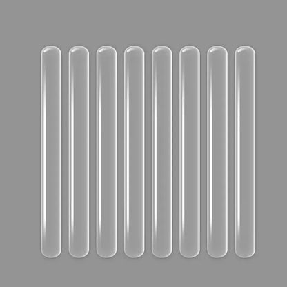 10PCS Transparent Door Impact Mats, Silicone Seal, Household Transparent Impact Seal Tape, Transparent Mute Strip